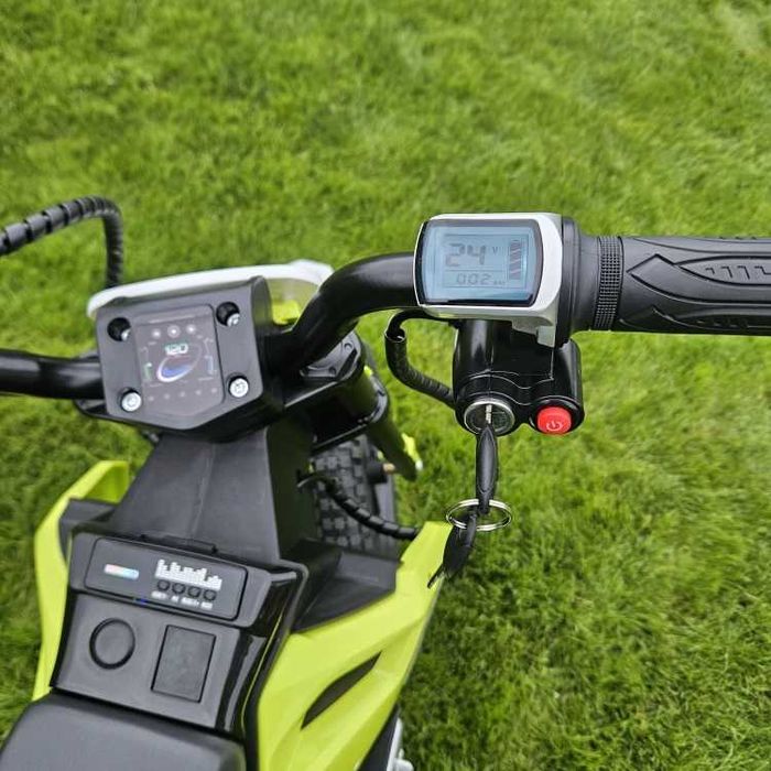 Motor Elektryczny dla Dzieci 24V Cross Enduro | Pompowane Koła
