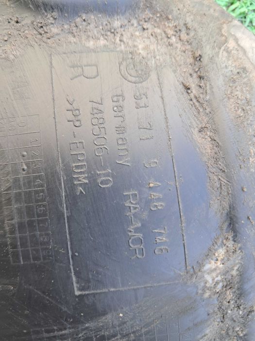 Plásticos resguardo cava de roda Torpedo BMW Serie 3 G20 G21