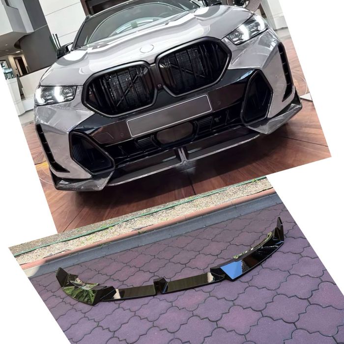 Bmw x6 g06 M sport губа переднего бампера