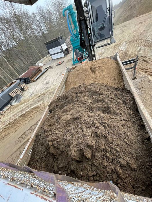 Ziemia przesiana pod trawnik, humus, czarnoziem Promocja! HDS