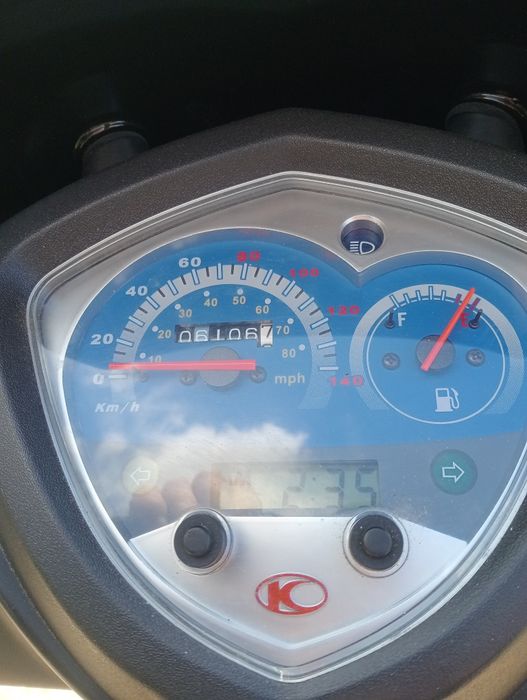 KYMCO 125 cm3  6000 km
