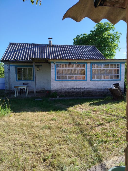 Продаж житлового будинку з господарськими будівлями на земельній ділянці з молодим садком