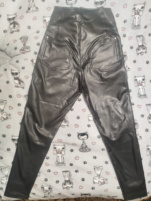 Лосини з еко-шкіри