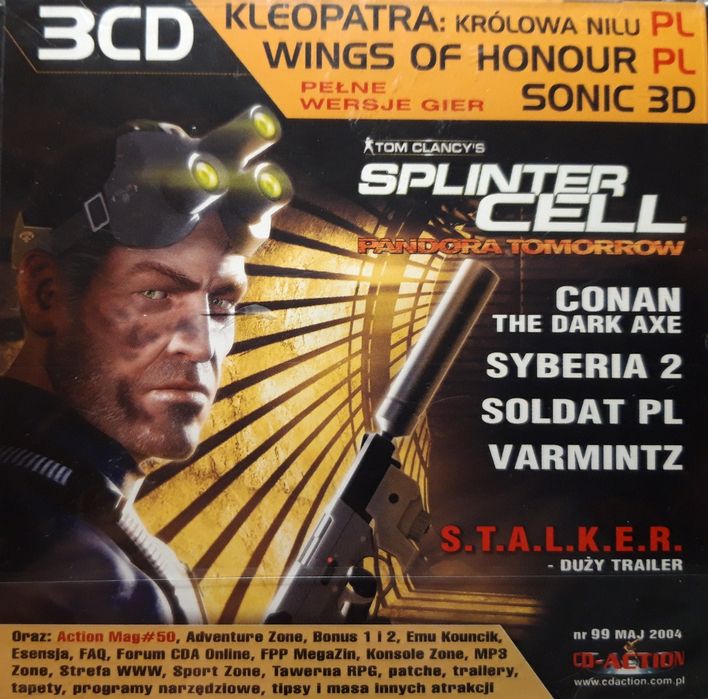 Kleopatra: Królowa Nilu / Wings Of Honour / Sonic 3D 2xCD 2004 FOLIA