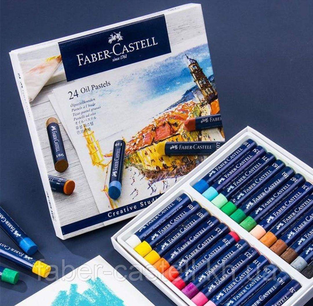 Faber-Castell 24 Oil Pastels