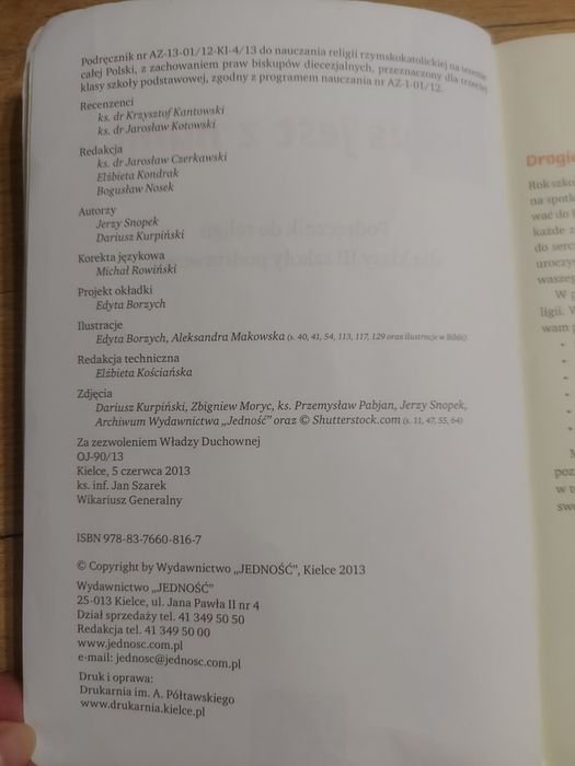 Jezus jest z nami klasa 3
