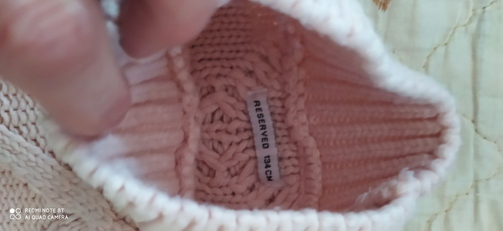 Sweterek Reserved 134 22 zł wyprzedaż