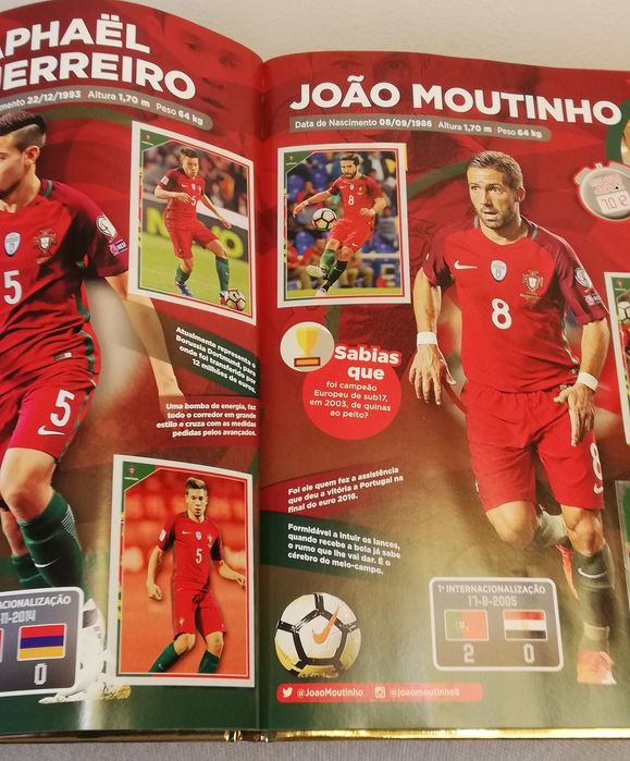 Caderneta completa seleção nacional