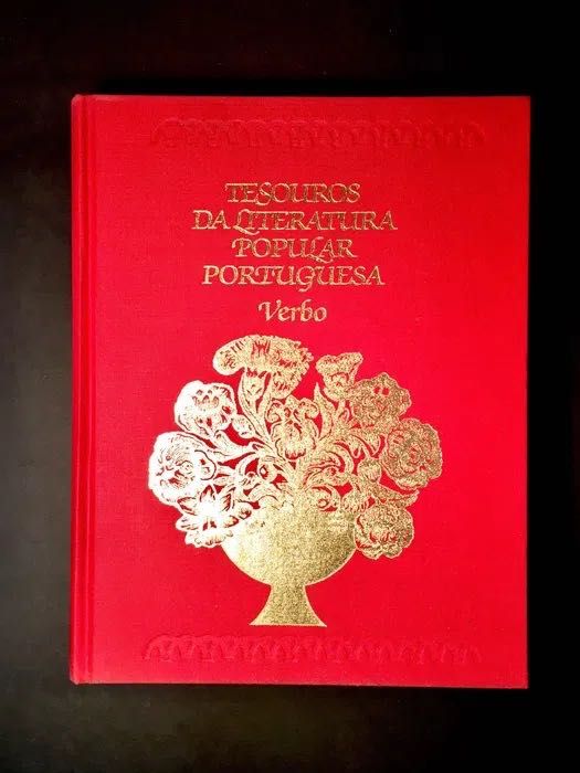Tesouros da Literatura Popular Portuguesa - Verbo 1985 - 22x28 cm/s