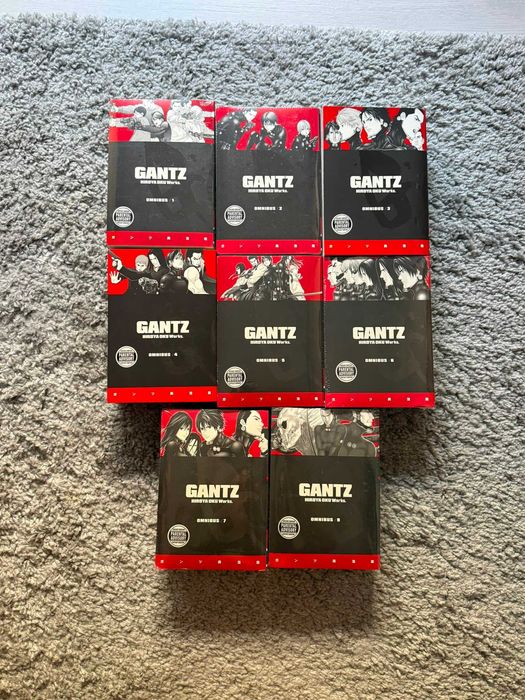 Gantz Omnibus Volumes 1-7 e 9