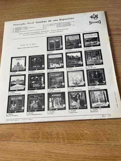 vinil MUSSORGSKY / RAVEL Cuadros  de  una  exposicion