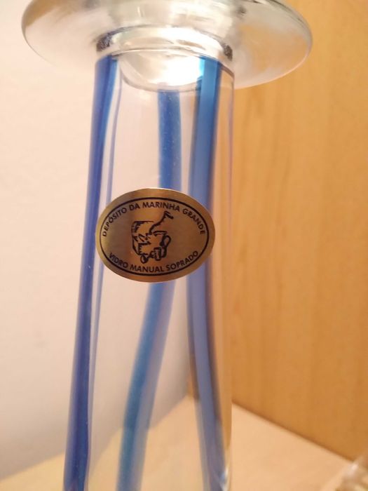 Castiçal Deposito Marinha Grande (transparente e azul)