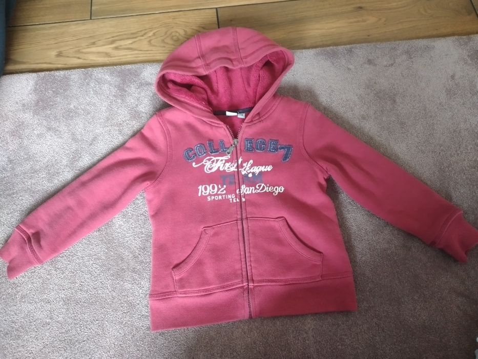 Bluzy ciepłe grube chłopięce 3 sztuki Rozmiar 110-116