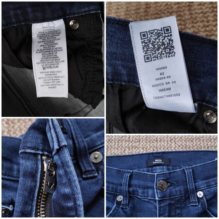True Religion Rocco Relaxed Skinny джинси оригінал W32