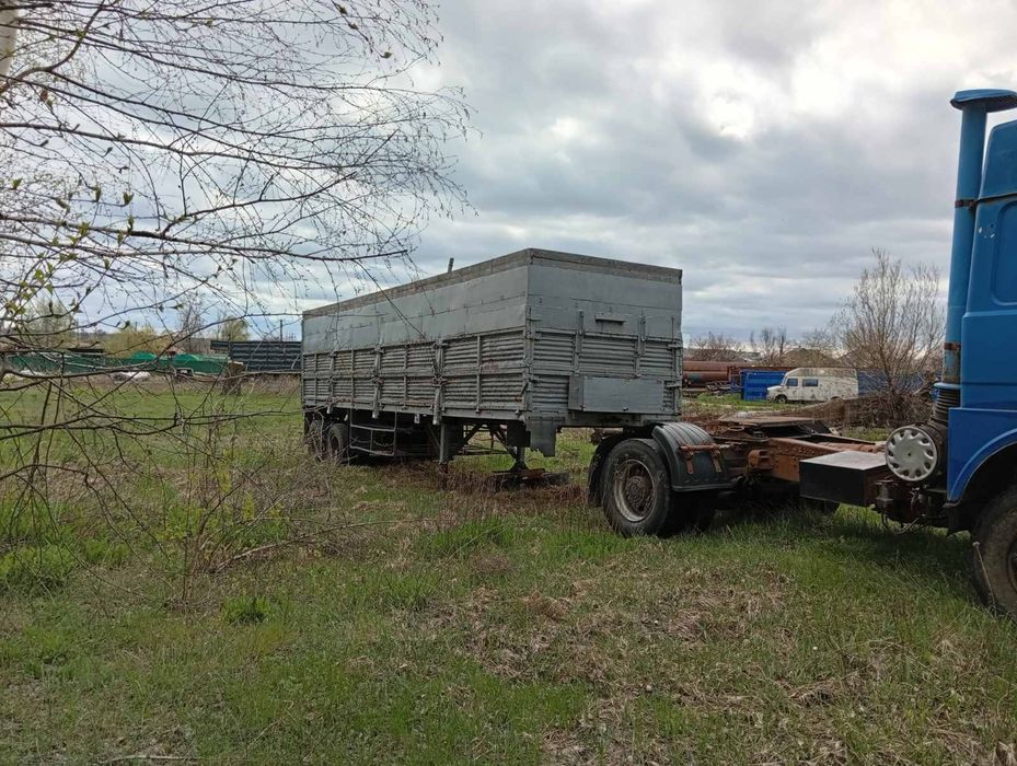 МАЗ з причіпом ``
