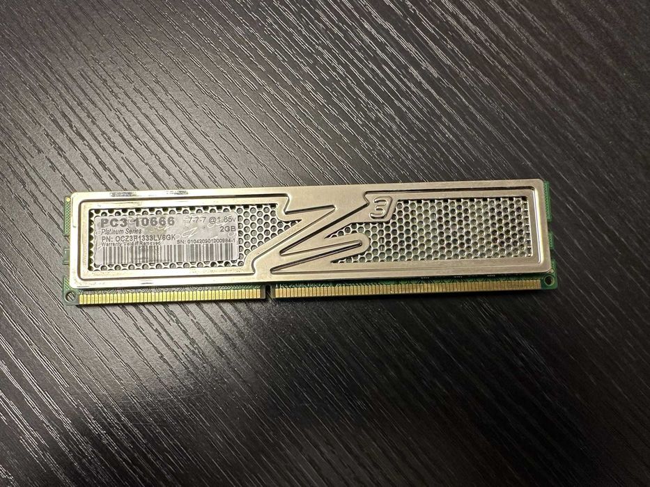 Pamięć RAM OCZ Platinum Series DDR3 2 GB 1333MHz CL7