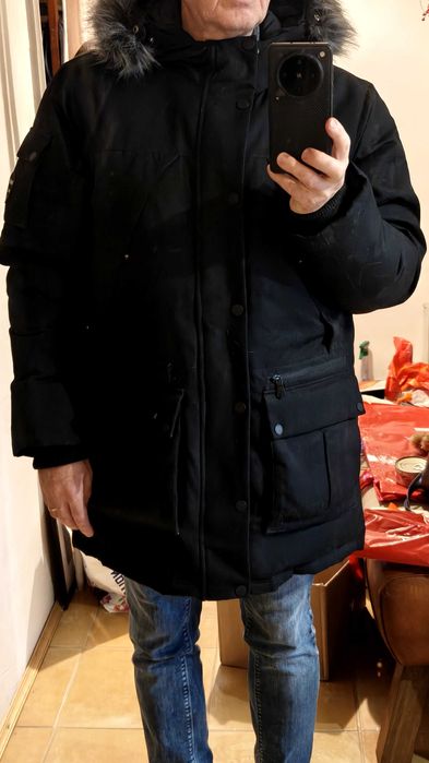 Męska kurtka puchowa PAJAR Canada w rozmiarze L-XL kolor czarny nowa