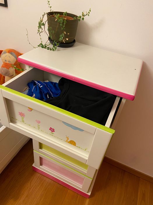 Cómoda para criança Oficina Rustica