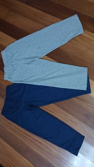 Conjunto de 2 calças de treino para criança - 7/8 anos