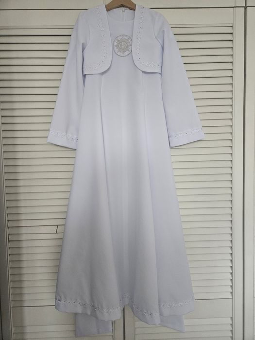 Sukienka komunijna z bolerkiem, alba firmy Opus, jak NOWA!