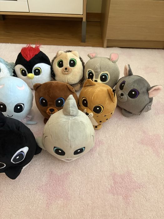 Conjunto de 12 peluches