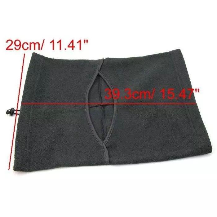 Балаклава лыжная термо-флисовая маска зимняя мото вело подшлемник