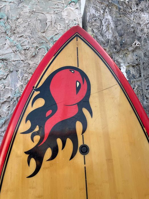Prancha Stand Up Paddle SUP Surf GONG Bamby Dark 7’6 + pagaia Quiksilver