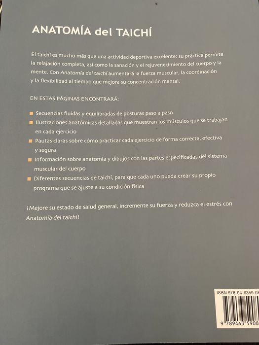Livro anatomia do taichi