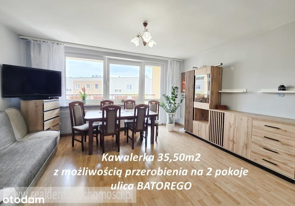 Kawalerka z możliwością przerobienia na 2 pokoje