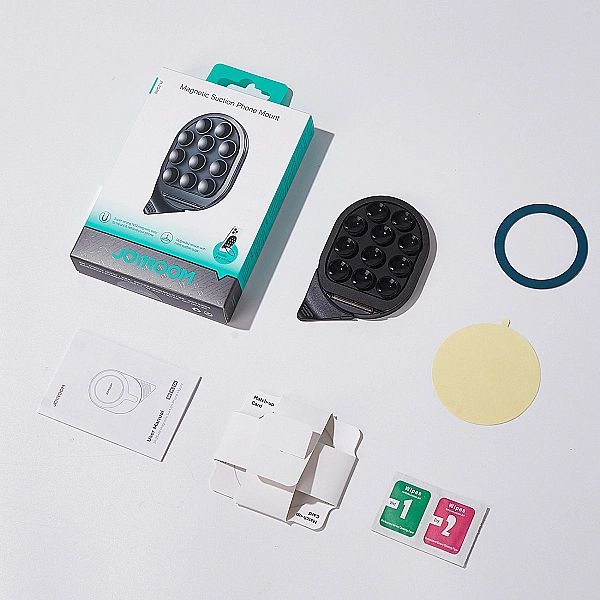 Uchwyt na smartfona z podstawką i przyssawkami Joyroom JR-ZS418 z MagS