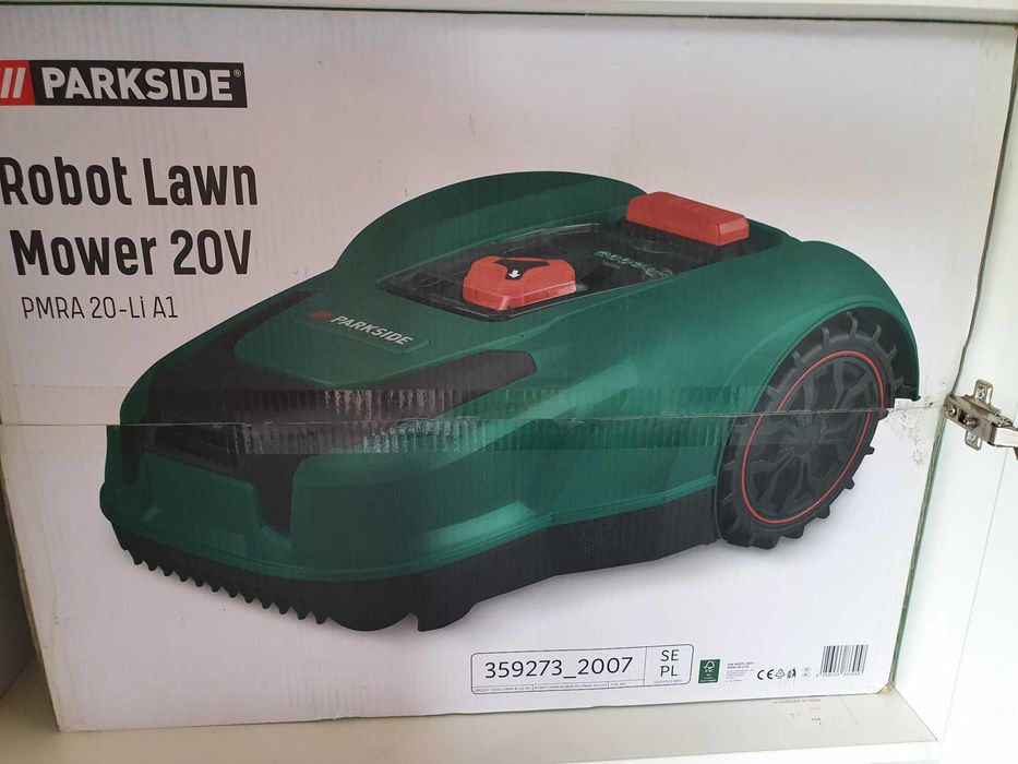 Nowy robot koszący Parkside PMRA 20-Li A1 20V bateria pudełko ładowarka tanio