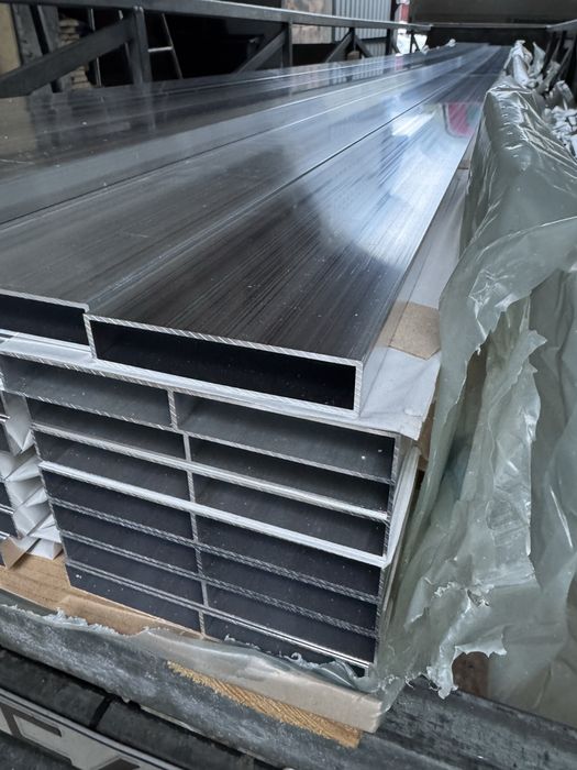 Profil aluminiowy 100x20 x2 mm wypełnienie tarasu balkonów ogrodzeń
