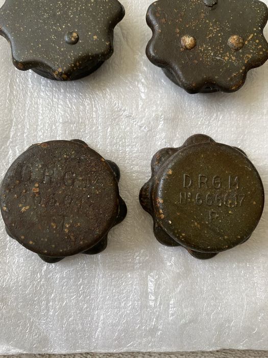 Zakrętki trzonka granatu Stielhandgranate M24 – D.R.G.M. (12 szt.)