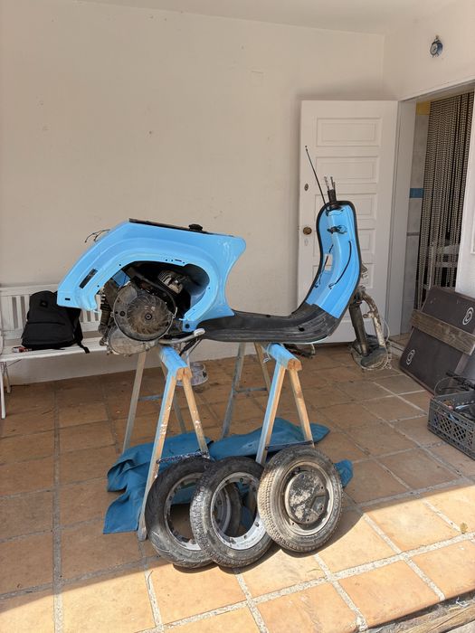 Oportunidade Vespa 50 — Projeto de Restauro | Ano 1991