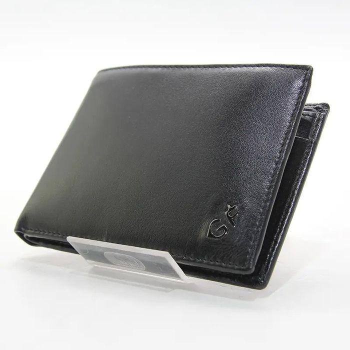 Мужское чёрное портмоне