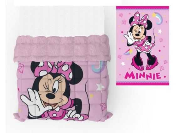 Edredao Sherpa Disney solteiro