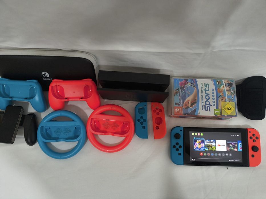 Vendo nintendo switch v2 em óptimo estado