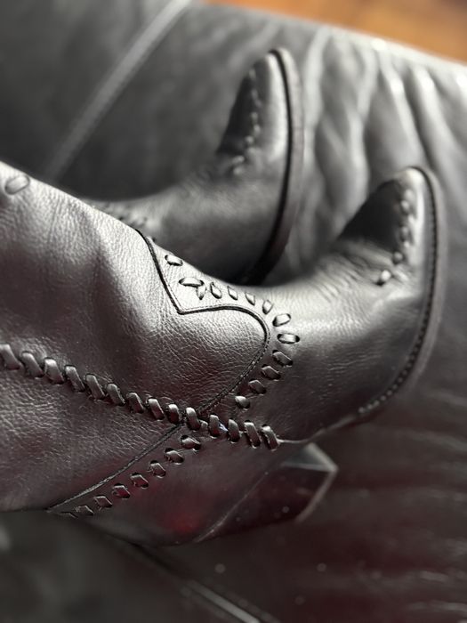 Kowbojki skóra Mango 39