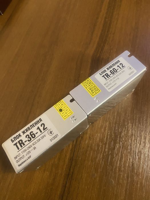 Блок питания (адаптер) постоянного тока 12В 5A