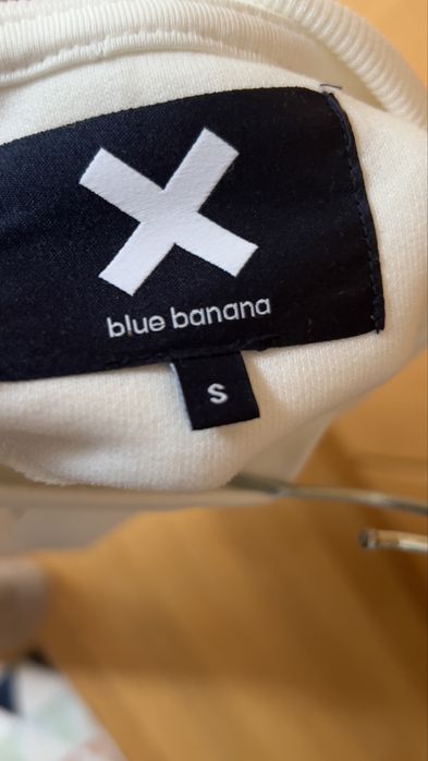 Sweat blue banana