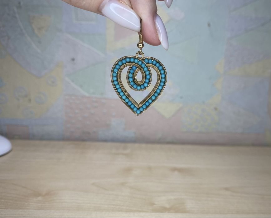 Сережки біжутерія 3 пари.