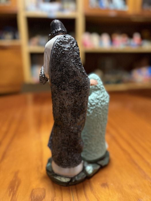 Sagrada família pintada à mão