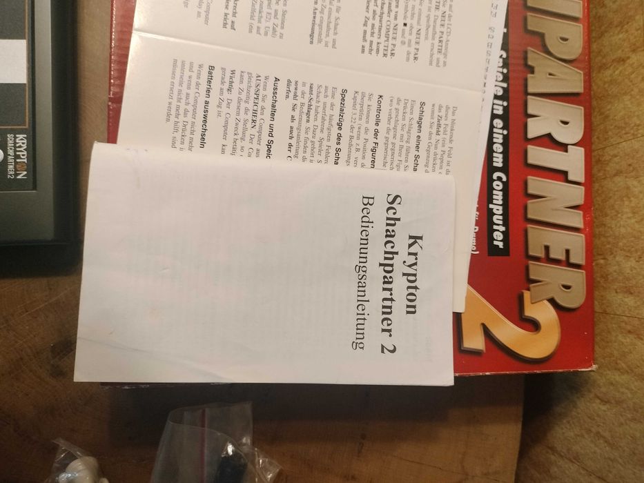 Schnachpartner 2, komputer do gier w szachy i warcaby