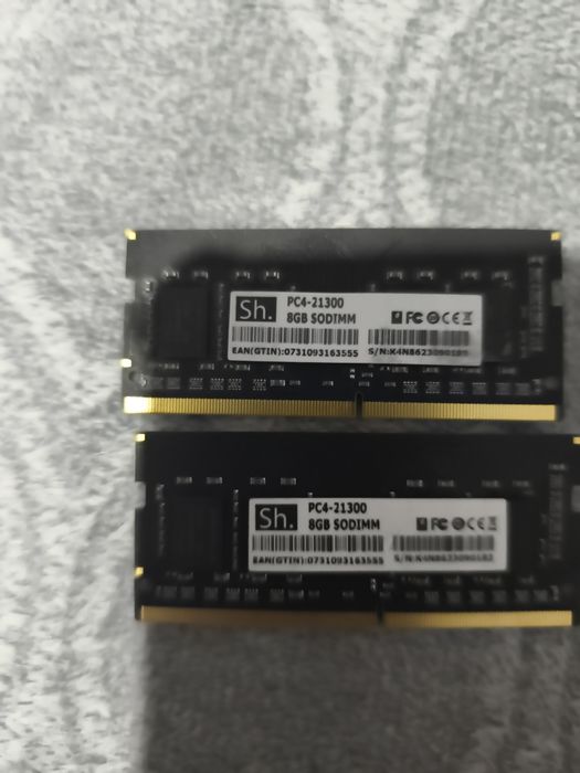 Ram 8Gb DDR4 x 2