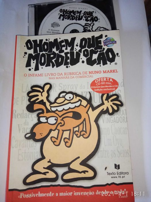 O homem que mordeu o cão + cd