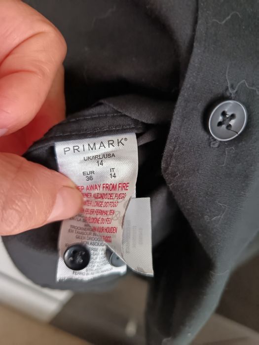 Camisa preta slim fit