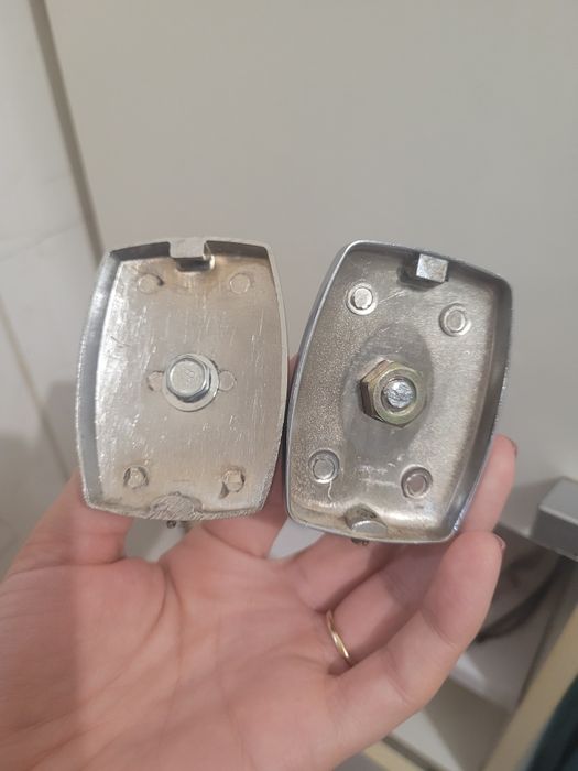 Zestaw 3 wieszaków łazienkowych