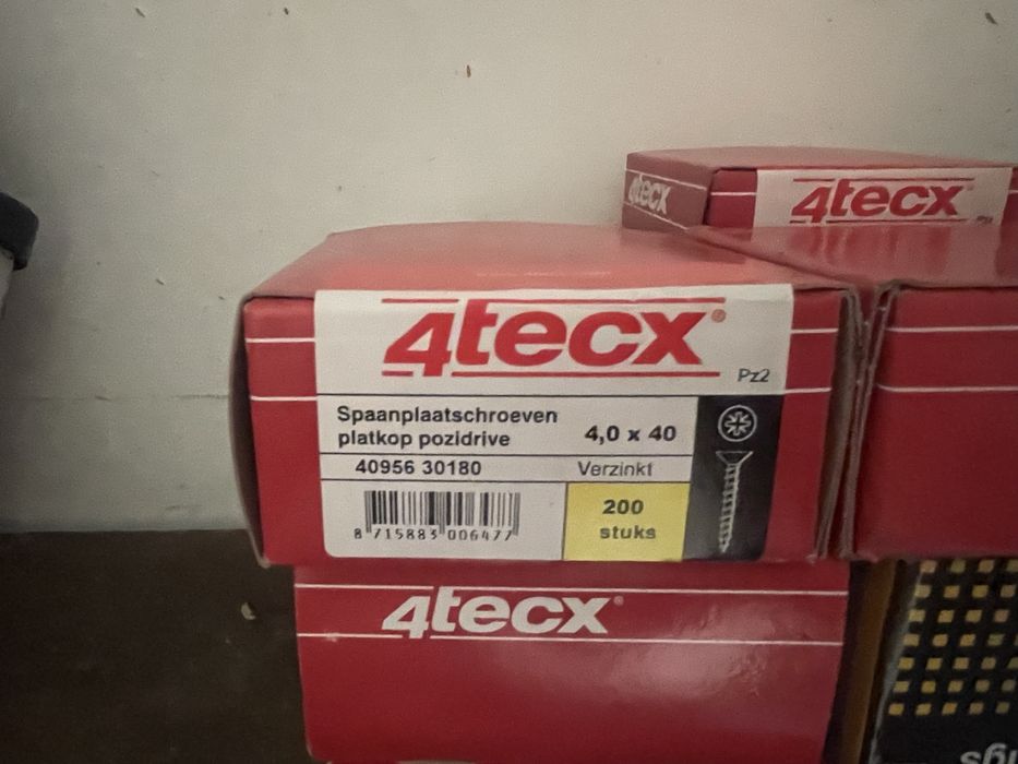 Wkręty do płyt/drewna 4,0 x 40 PZ2 200 sztuk