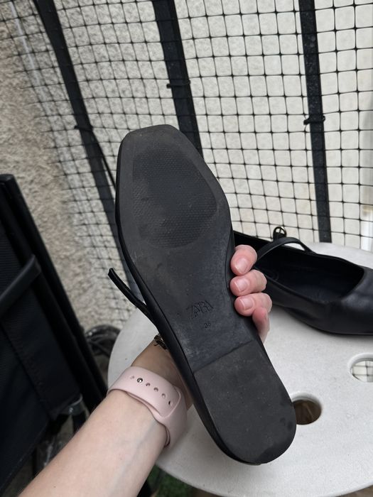 Балетки ZARA шкіряні
