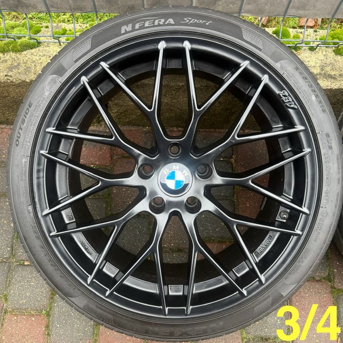 19 cali BMW e60 e61 felgi koła komplet 5x120 ET18 8.5J